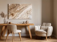 ¿Cómo combinar el color de las puertas con el suelo y los muebles?