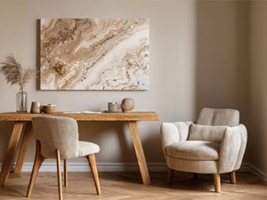 ¿Cómo combinar el color de las puertas con el suelo y los muebles?